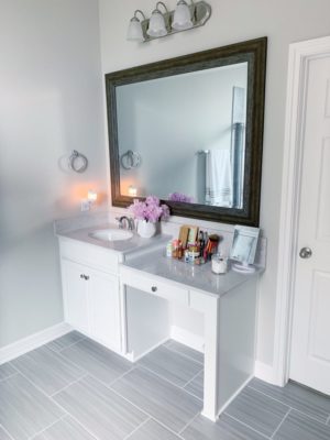 Bathroom Vanity Organization