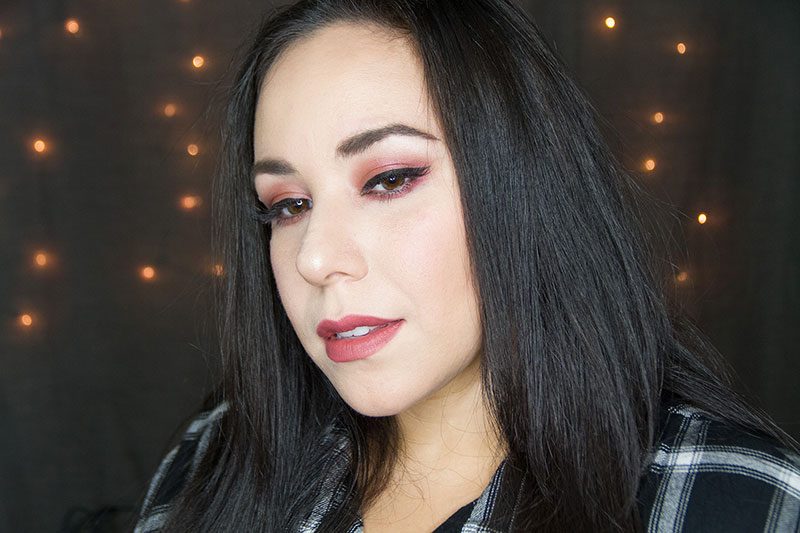 90's inspired fall makeup