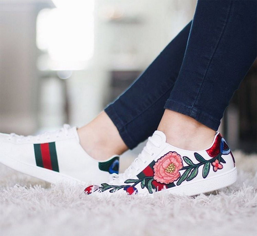 træthed adelig Ulejlighed Gucci New Ace Floral Sneakers | Instagram Roundup | By Lynny