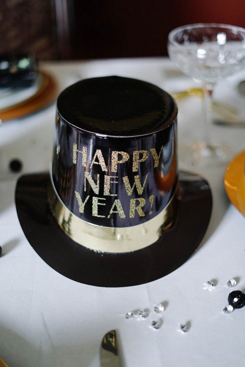 Happy New Year Top Hats