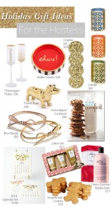 Holiday gift ideas for the hostess