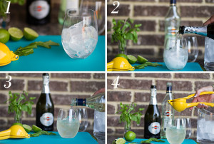 How to make a Martini Royale