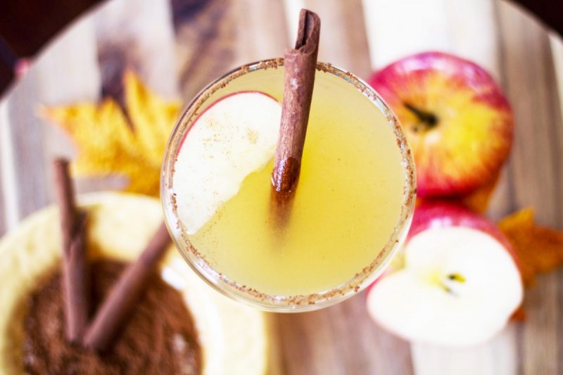 Fall Cocktails - Apple Cider Margarita