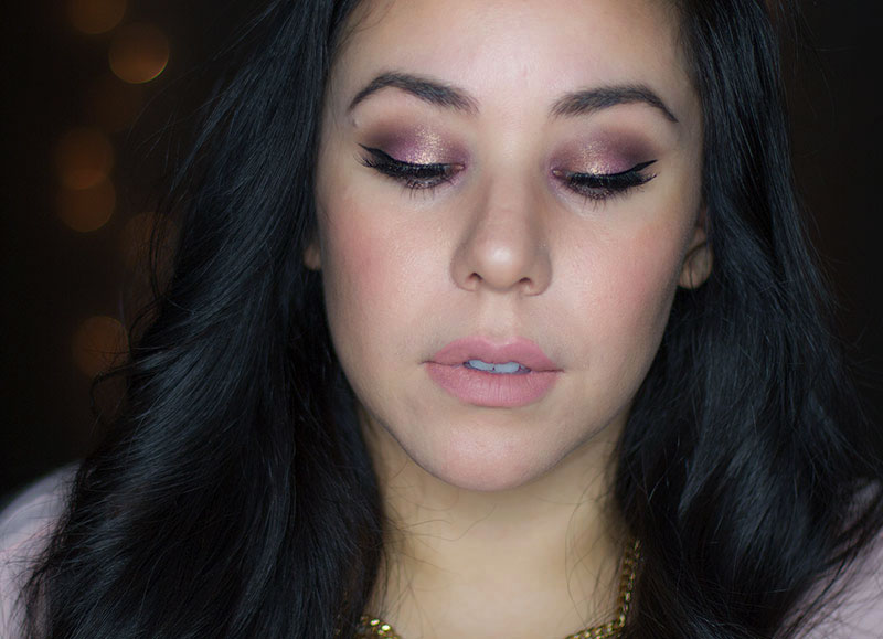Valentines Day Makeup Look : Rose Shadow