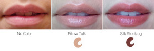 Lip Fusion Lipstick in Pillow Talk and Silk Stocking