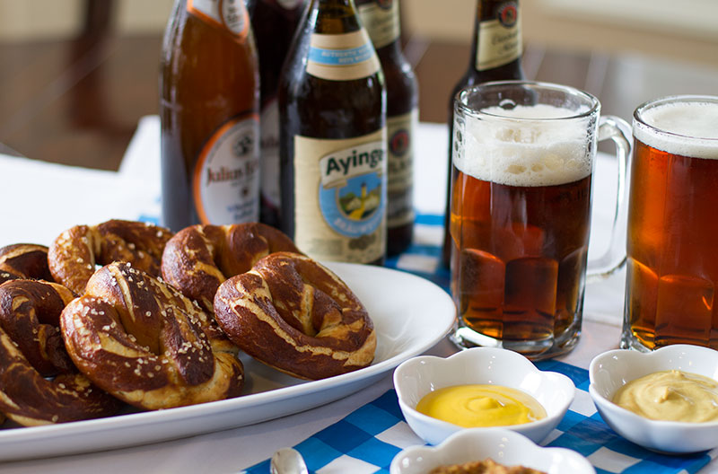 Oktoberfest: Pretzels and Beer