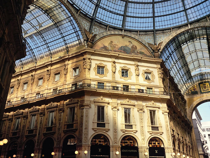 Galleria Vittorio Emanuele Milan Italy