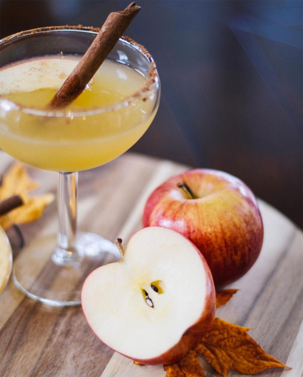 Apple cider margarita - fall cocktail