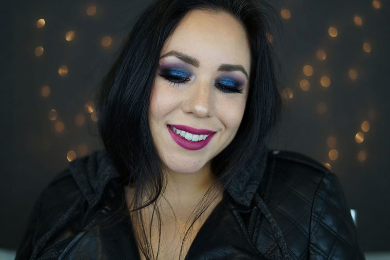 Glitter Smokey Eye Makeup - New Year's Eve Makeup