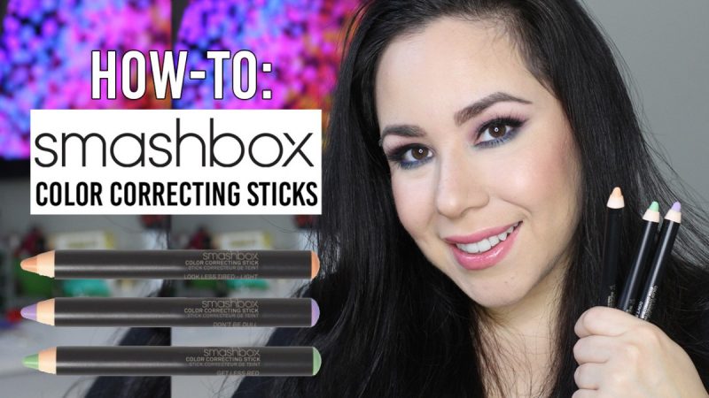 Smashbox color correcting sticks, how to color correct