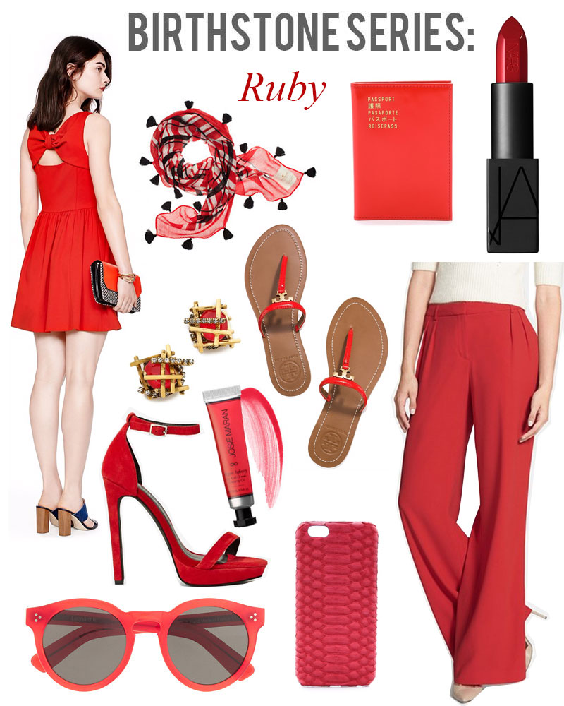 ruby red for July
