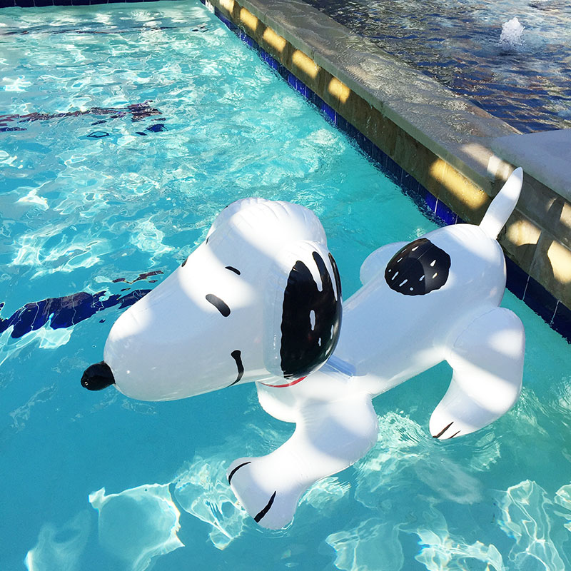 Snoopy pool float