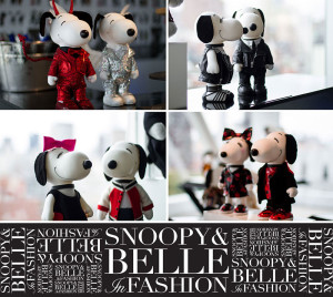 Snoopy and Belle in Fashion