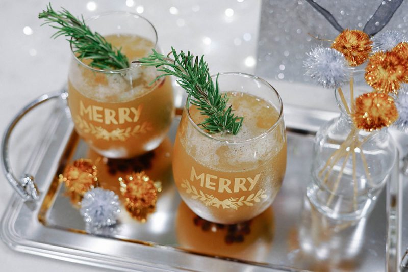 Champagne Cocktails - Christmas Cocktails