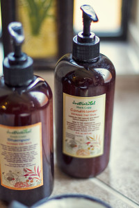 Just Natural Hair and Skin Care Shampoo and Conditioner