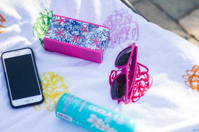 Pool necessities, lilly pulitzer