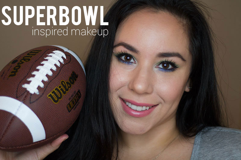 Super Bowl Inspired Makeup