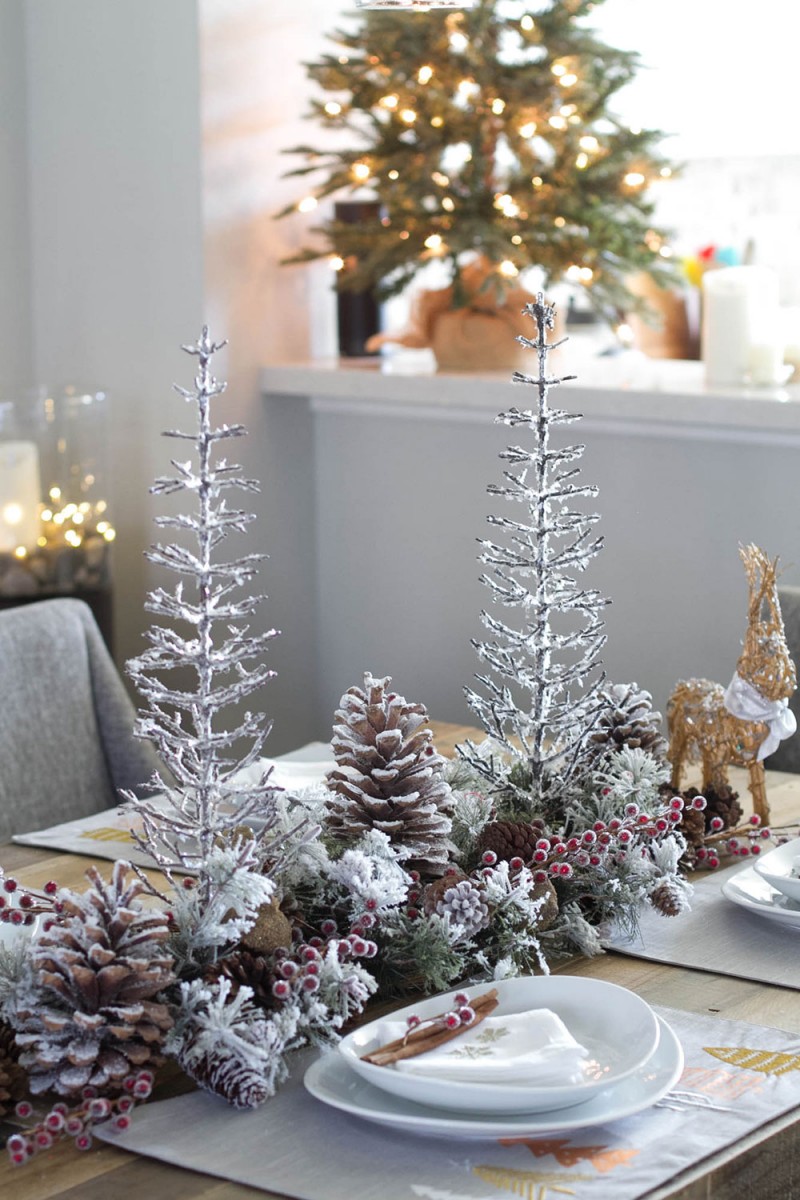 Christmas Tree Table Decor