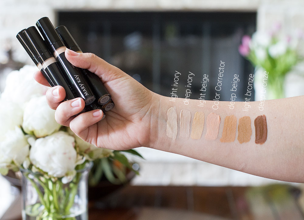 Mary Kay perfecting Concealer Swatches