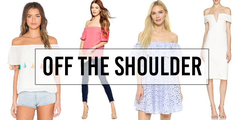 20 off the shoulder tops and dresses