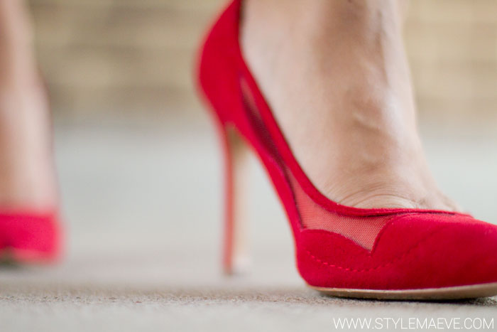 red-mesh-pumps