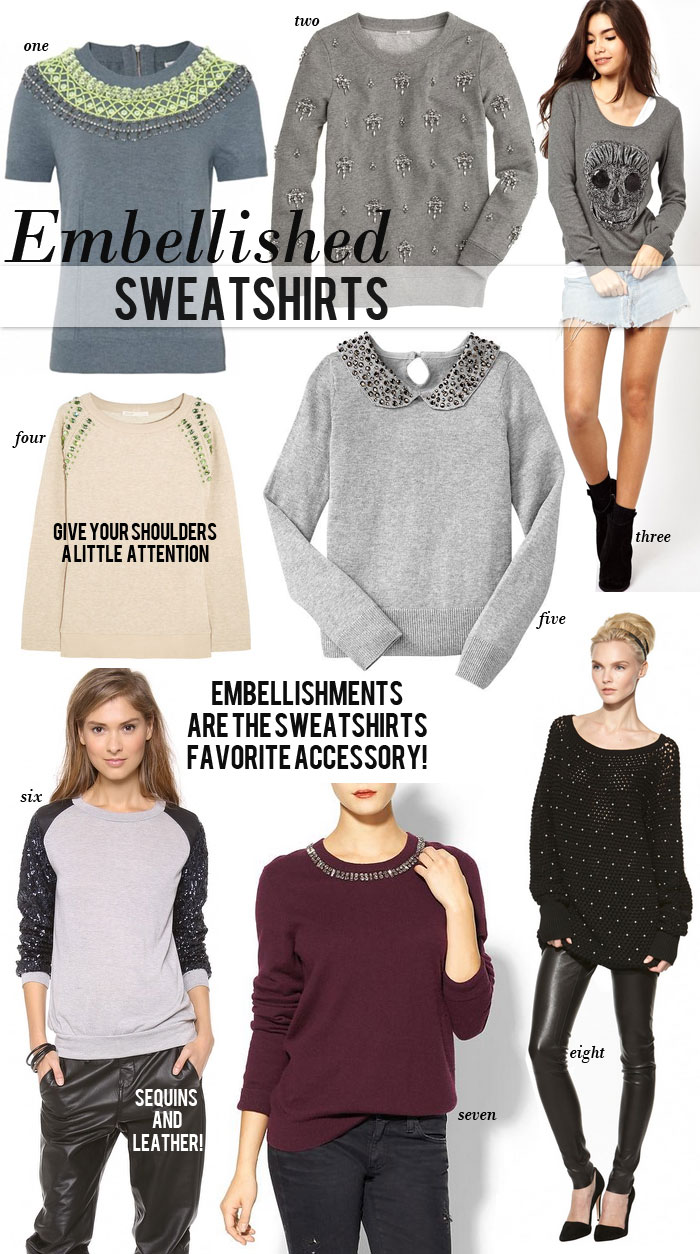 Embellished Sweaters - By Lynny